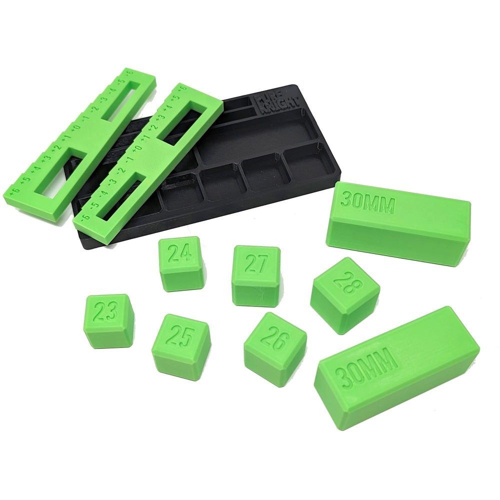 Droop Blocks and Ride Height gauge set 1/8 Buggy